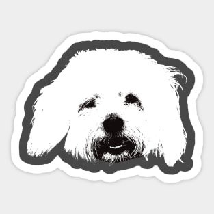 Coton de Tulear - Coton Christmas Gifts Sticker